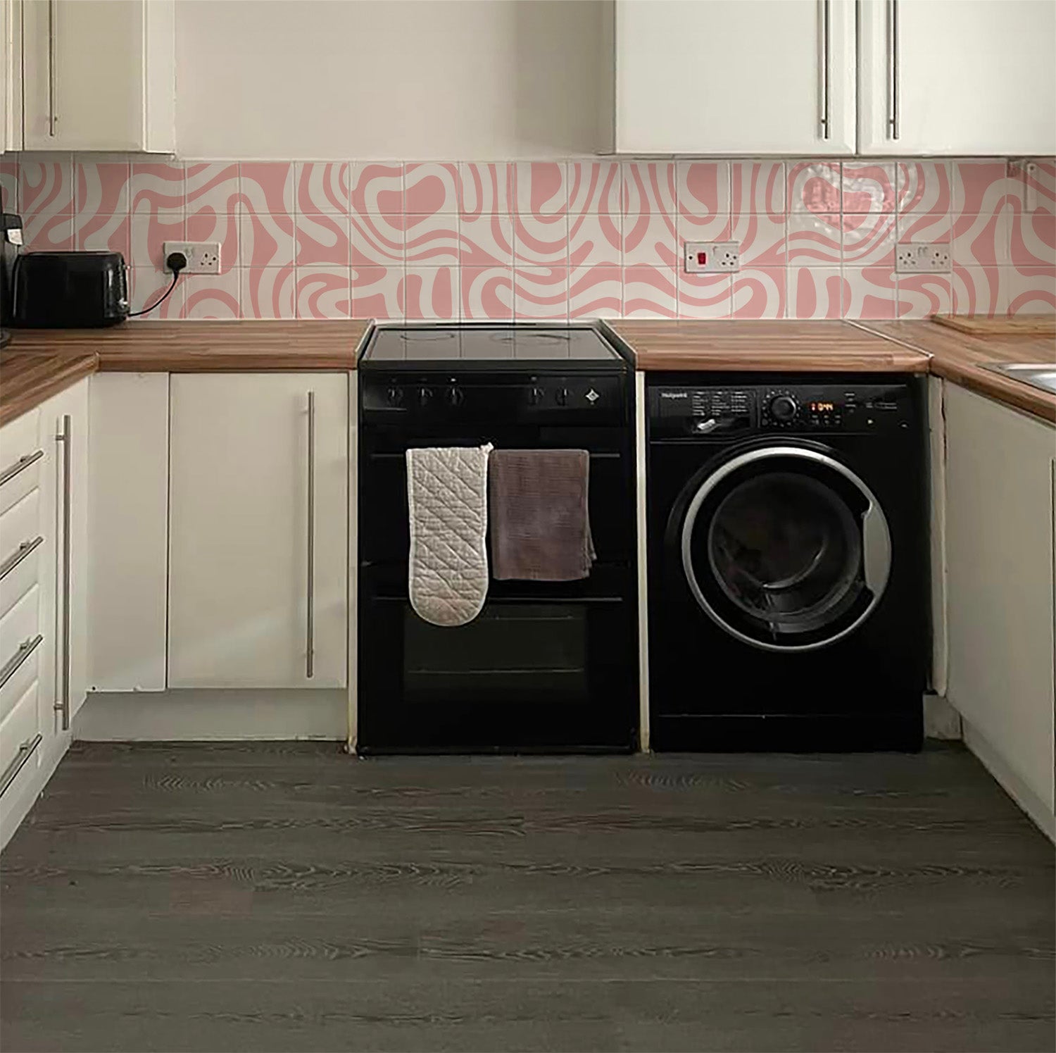 Pink Swirls
