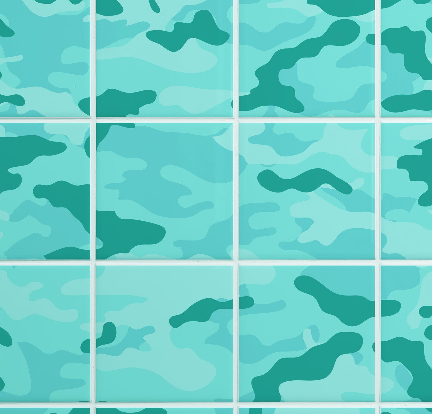 Teal Camo