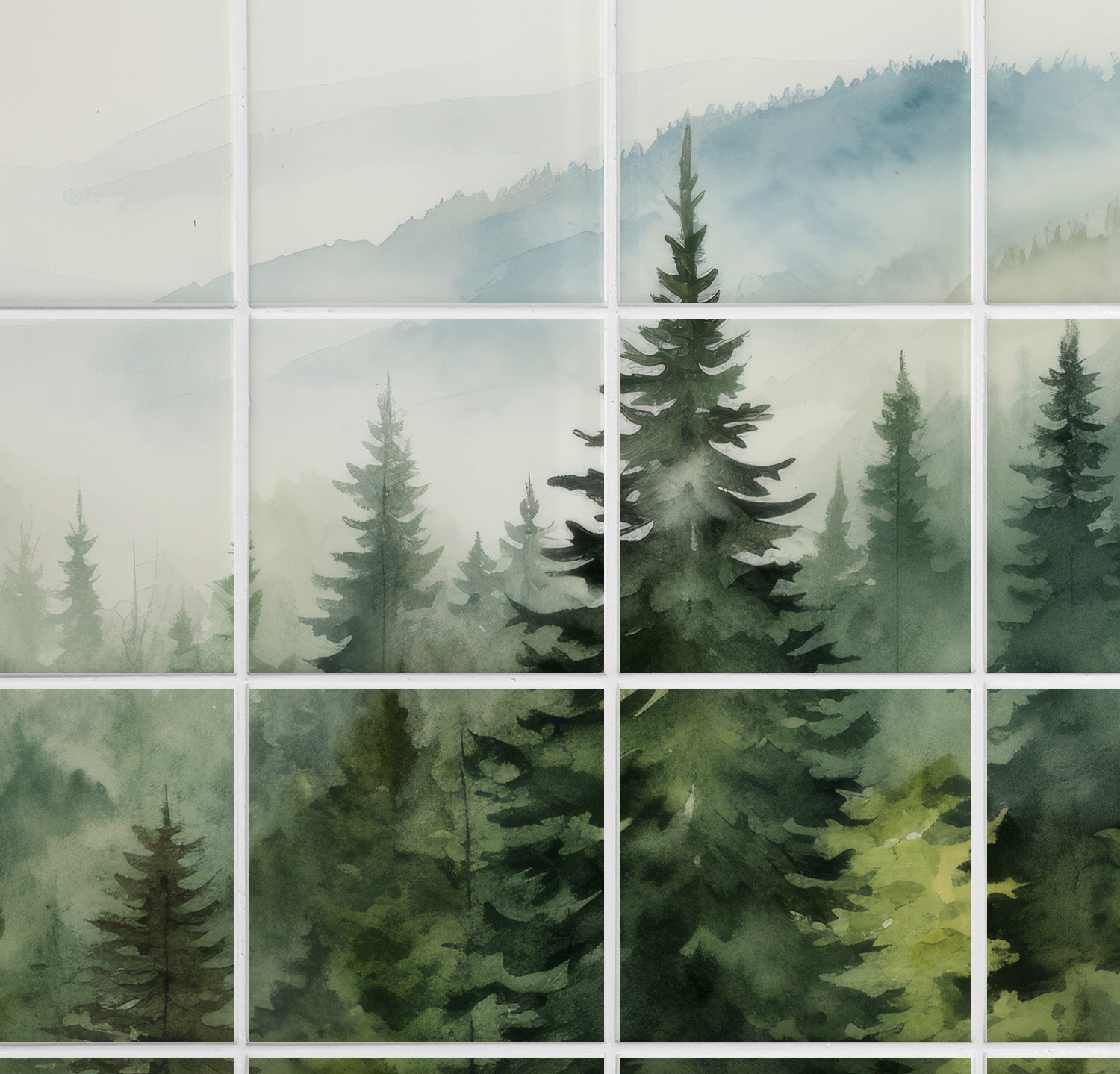 Watercolour Forest